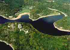 Vranov dam - Corn�tejn ruin